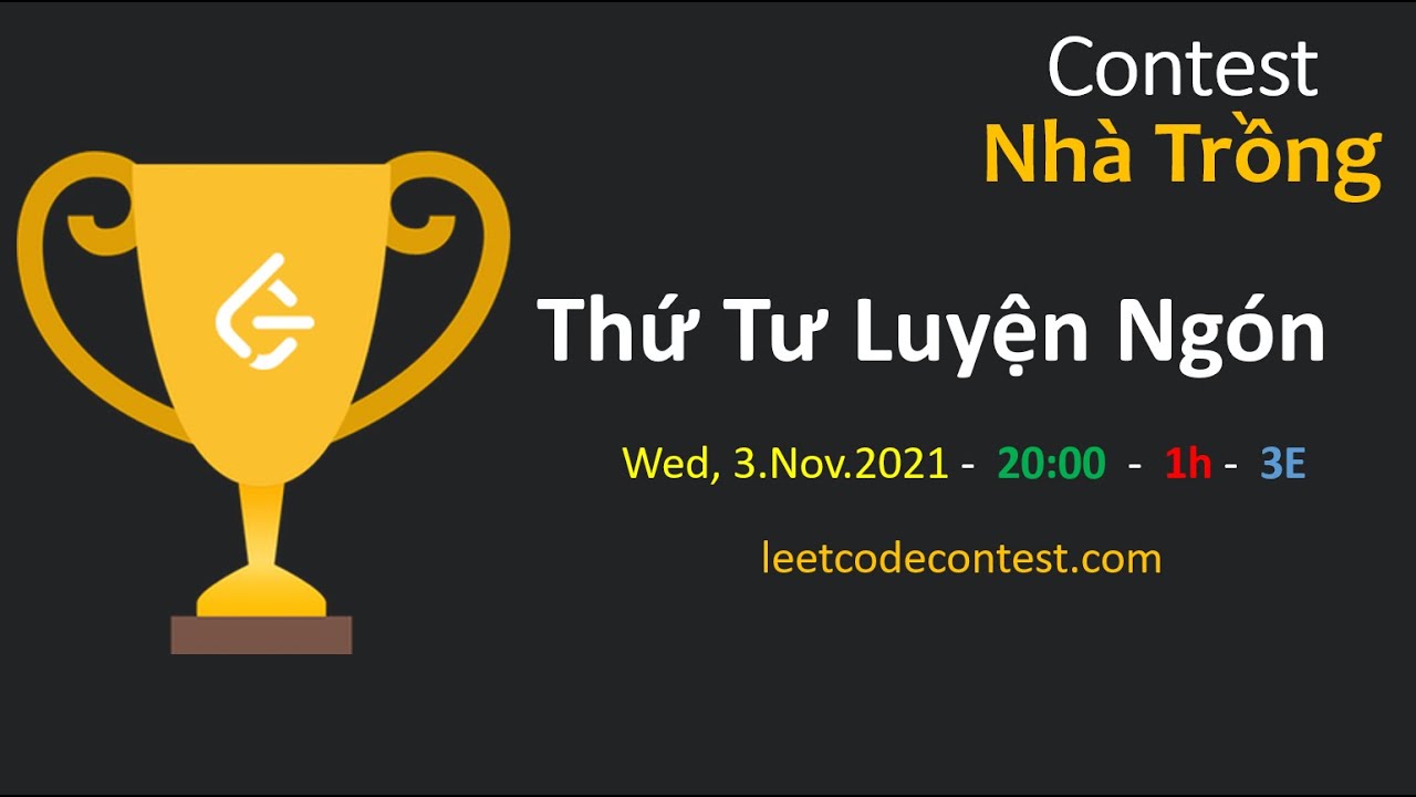 #Leetcode #Contest: Cách đăng ký tài khoản và đăng ký thi trên #LeetCodeContest.com