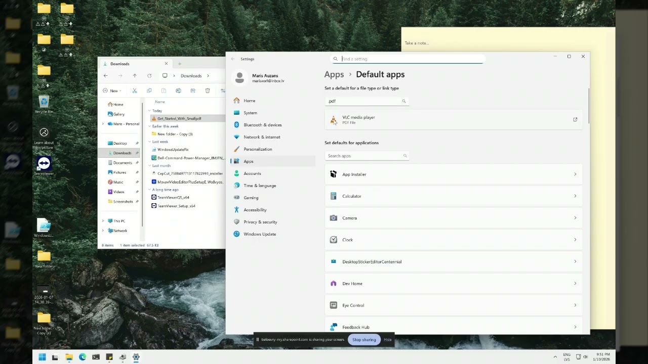 Wrong icons on files? Change Default app