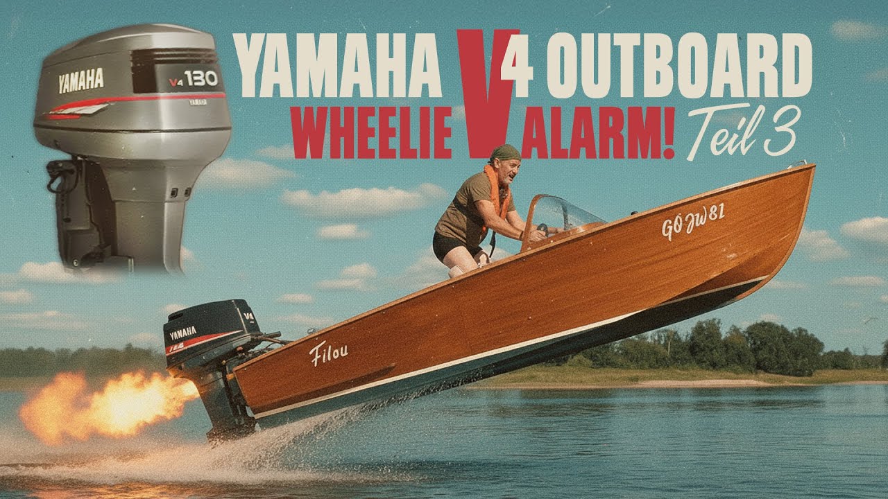 Das Boot | Teil 3 – Wheelie Alarm auf See! Yamaha V4 2-Stroke Outboard im Härtetest mit JWSport