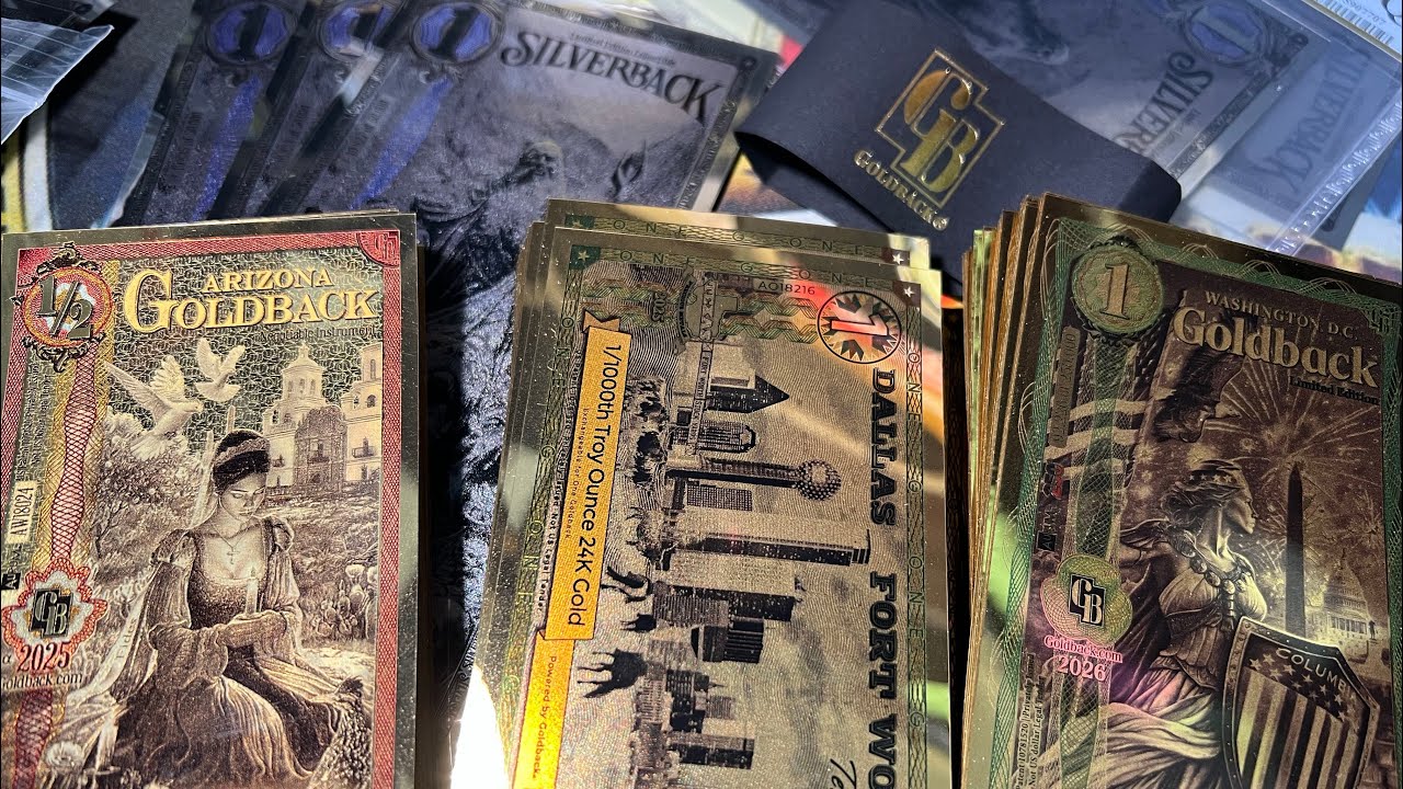 These New Goldback Notes are AWESOME!!