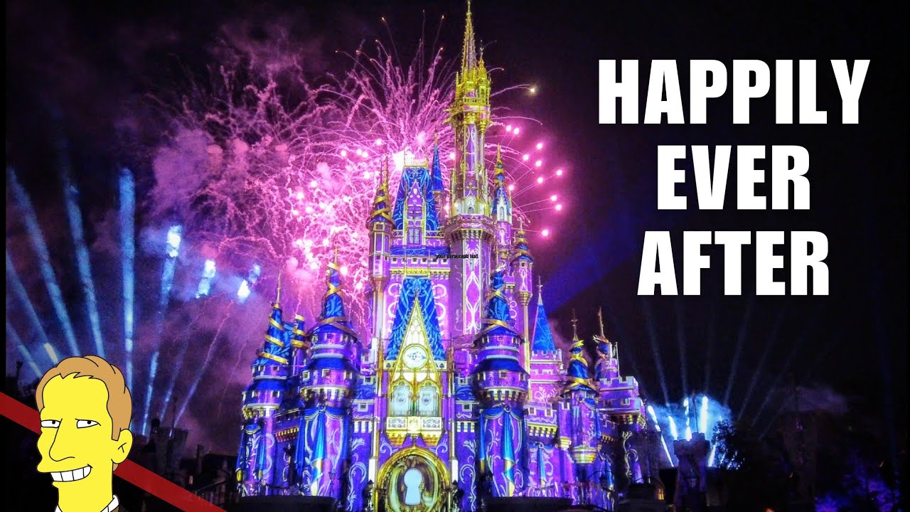 Happily Ever After Fireworks | Full Show 4K | Disney World Magic Kingdom