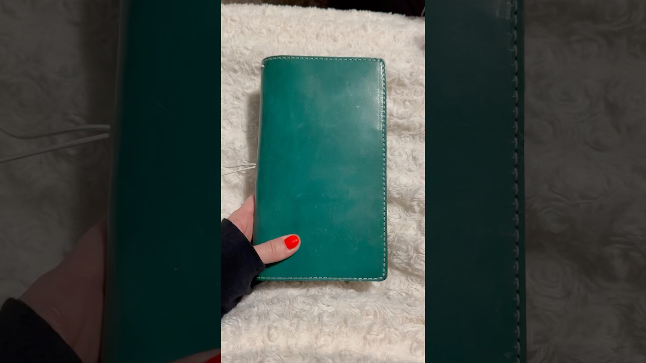 Cover A Day!! | N1 Sterling Ink | ChicSparrow #leather #leathercover #planner #bujo #bulletjournal