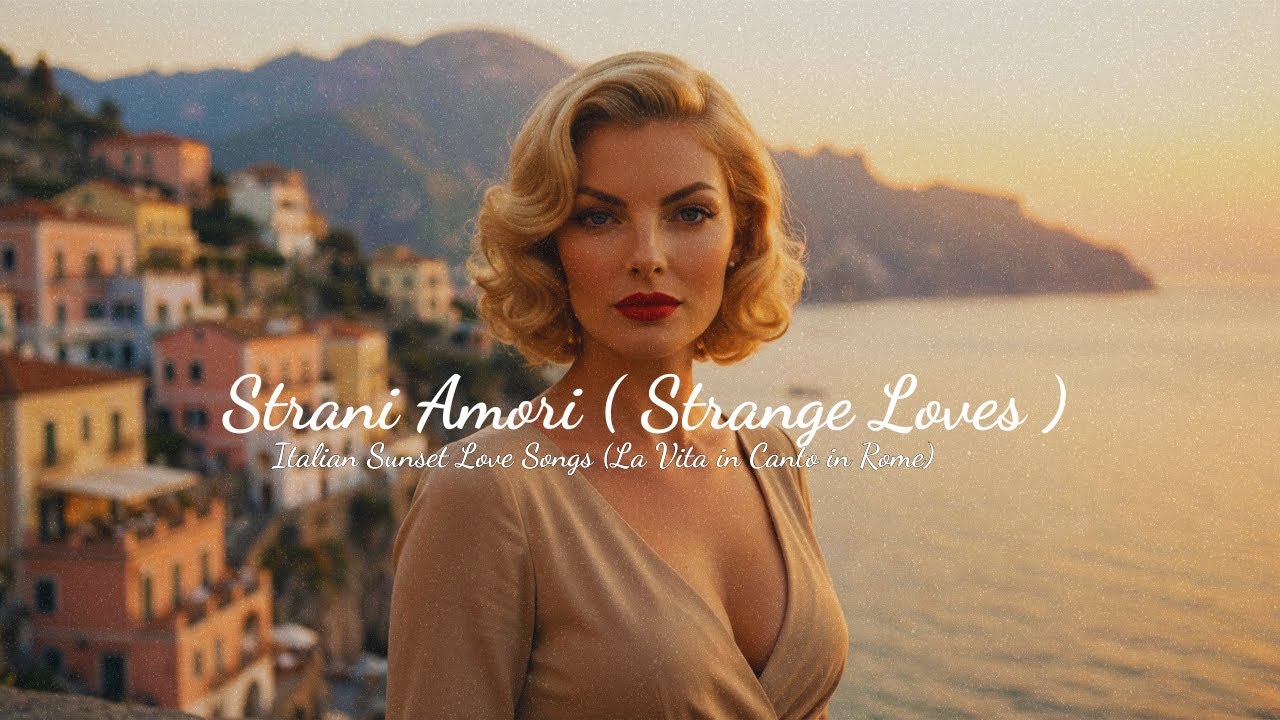 Strani Amori ( Strange Loves ) 💞Italian Sunset Love Songs  (La Vita in Canto in Rome)