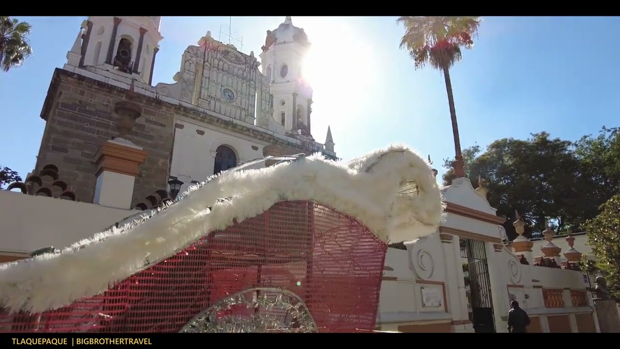 Tlaquepaque, Mexico - Historic Downtown | Urban Walking Tour 4k
