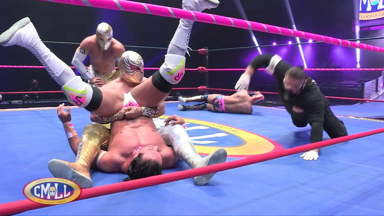 CMLL VOLADOR JR. Y TITÁN  VS MÍSTICO Y CARÍSTICO - VIERNES ESPECTACULAR - 16 OCTUBRE DE 2020