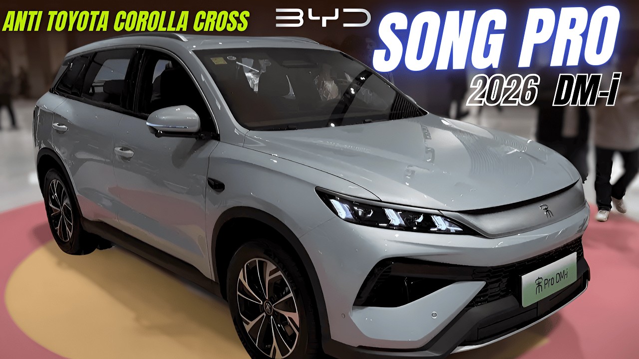 BYD SONG PRO 2026  va directo contra el COROLLA CROSS 🔥⚡