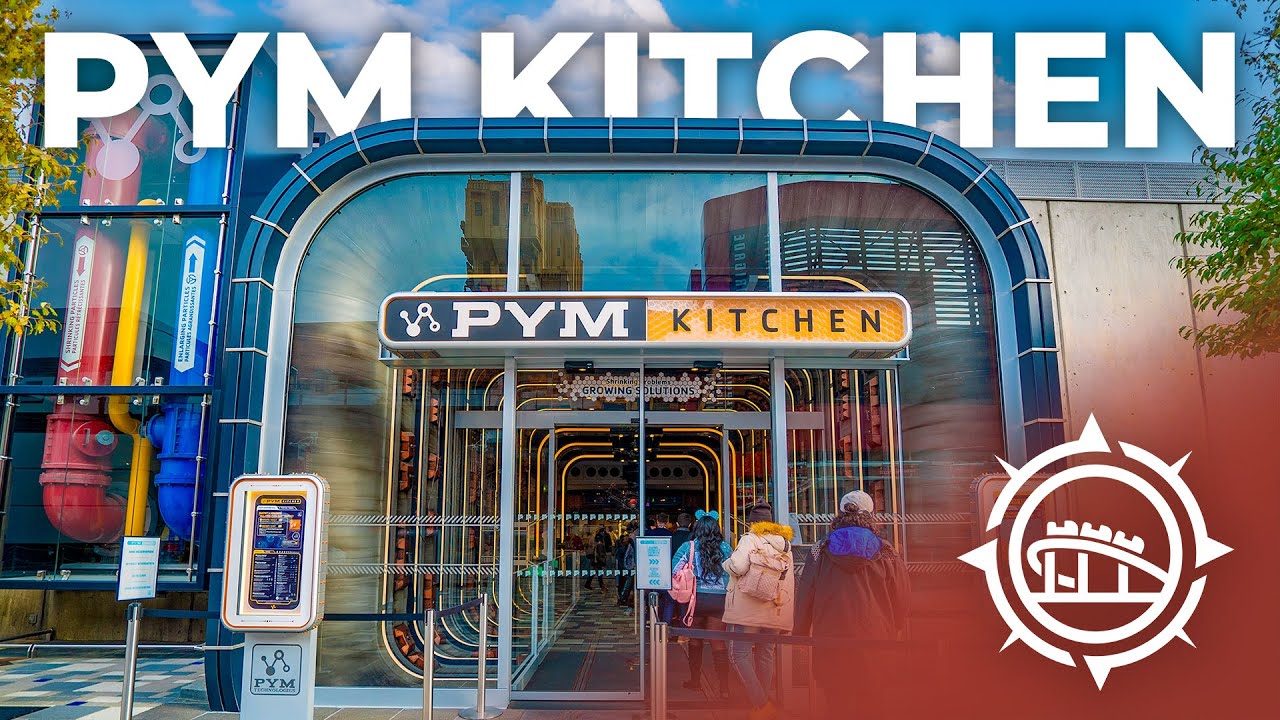 🇫🇷 DISNEYLAND PARIS: PYM Kitchen | Restaurant Walkthrough 4K