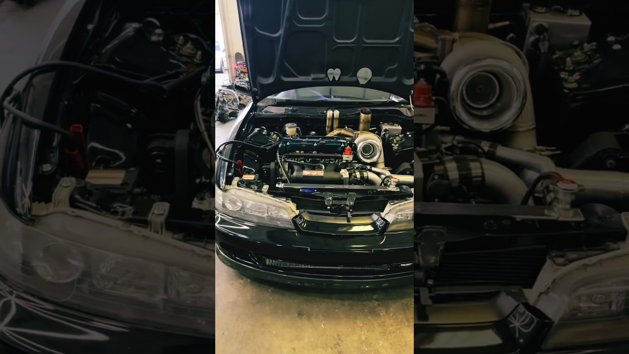 K-series Turbo DC2 Integra #honda #integra #kseries #turbo #dc2 #vtec