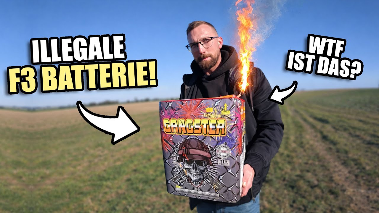 Illegale F3 POLENBATTERIE wird GEZ&Uuml;NDET!