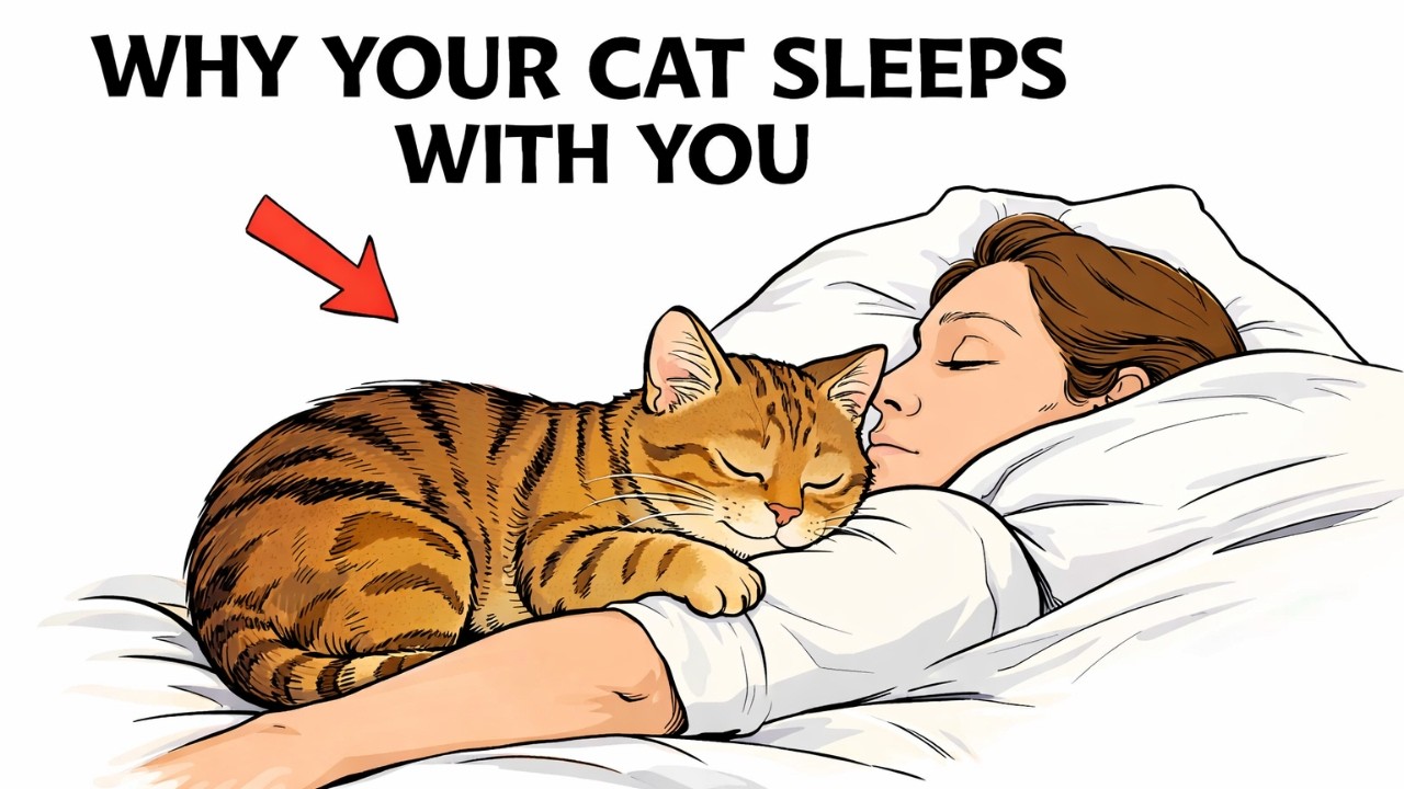 If Your Cat Sleeps With You, They’re Trying to Tell You This!