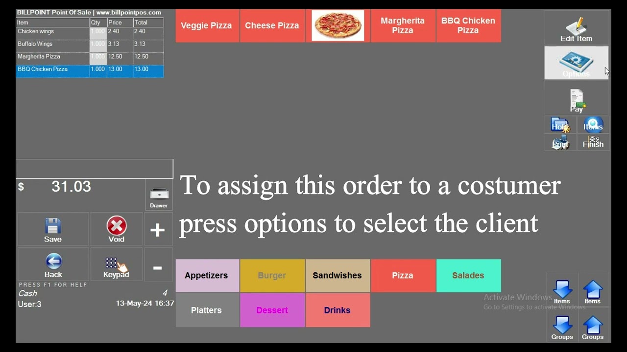 Restaurant Point of Sale