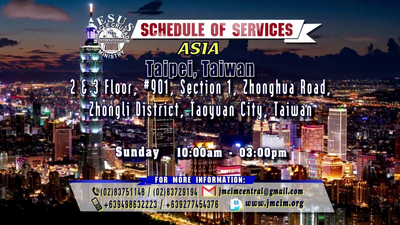 Watch!!! JMCIM Central Live Streaming of SUNDAY GENERAL WORSHIP | MARCH 22, 2026.