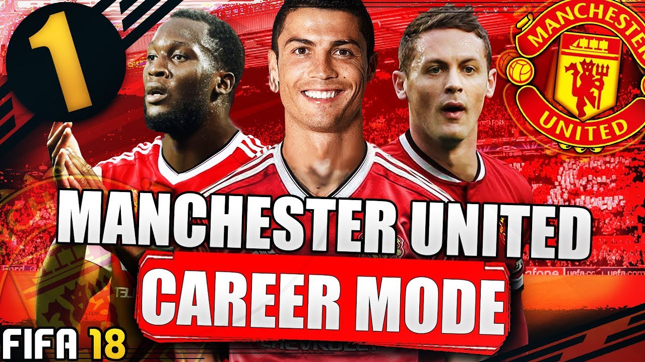SIGNING RONALDO!!! FIFA 18 MANCHESTER UNITED CAREER MODE #1