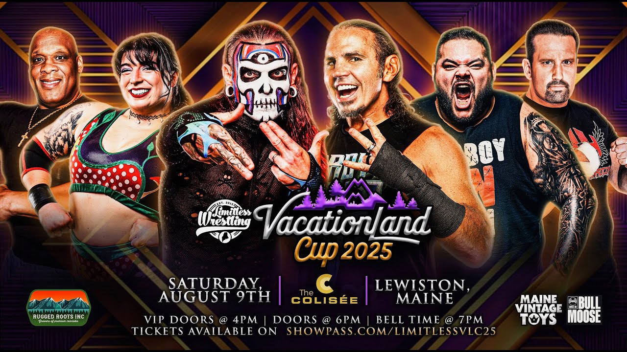 Limitless Wrestling “VACATIONLAND CUP 2025” [LIVE PREMIERE]