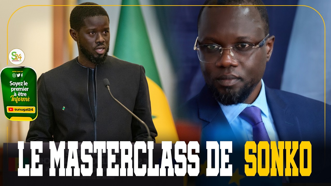 Le masterclass d'Ousmane sonko &agrave; Diomaye et aux pr&eacute;sidents suivres d'afrique
