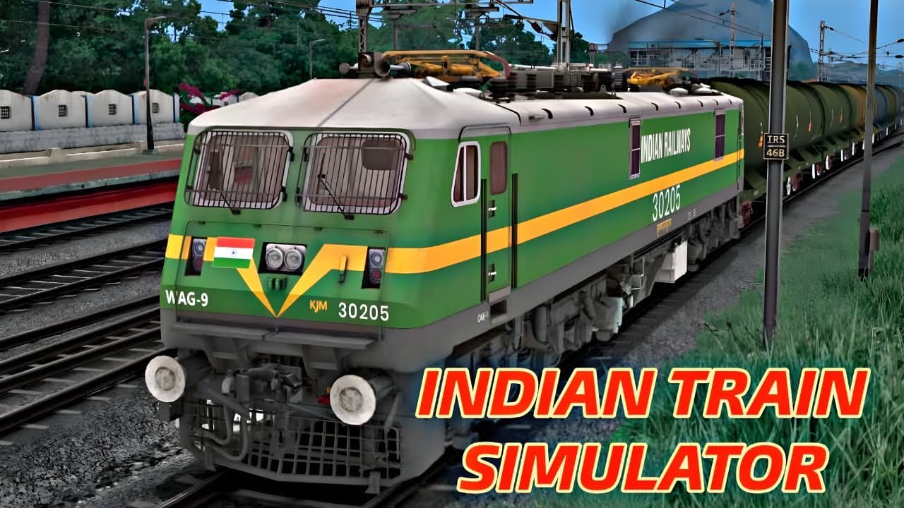 INDIAN TRAIN SIMULATOR LIVE GAMEPLAY || REALSTIC GAMEPLAY || INDIAN RAILWAY #viralvideos #railway