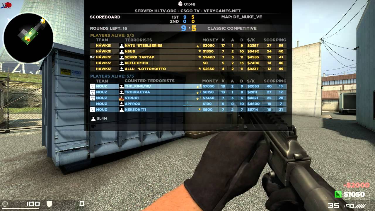 SLTV STARSERIES SEASON IV - mousesports vs. Hawks! de_nuke_ve