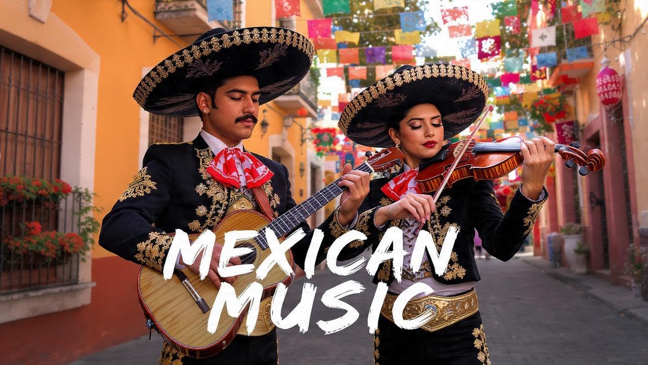 Top 10 Traditional Mexican Instrumentals | Mariachi & Folk Guitar Accordion Mix vol.21