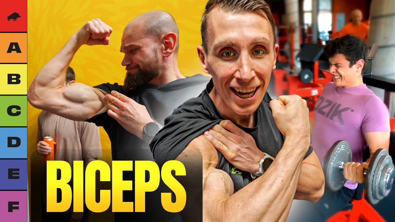 NAJLEPSZE ĆWICZENIA NA BICEPS *TIER LIST*