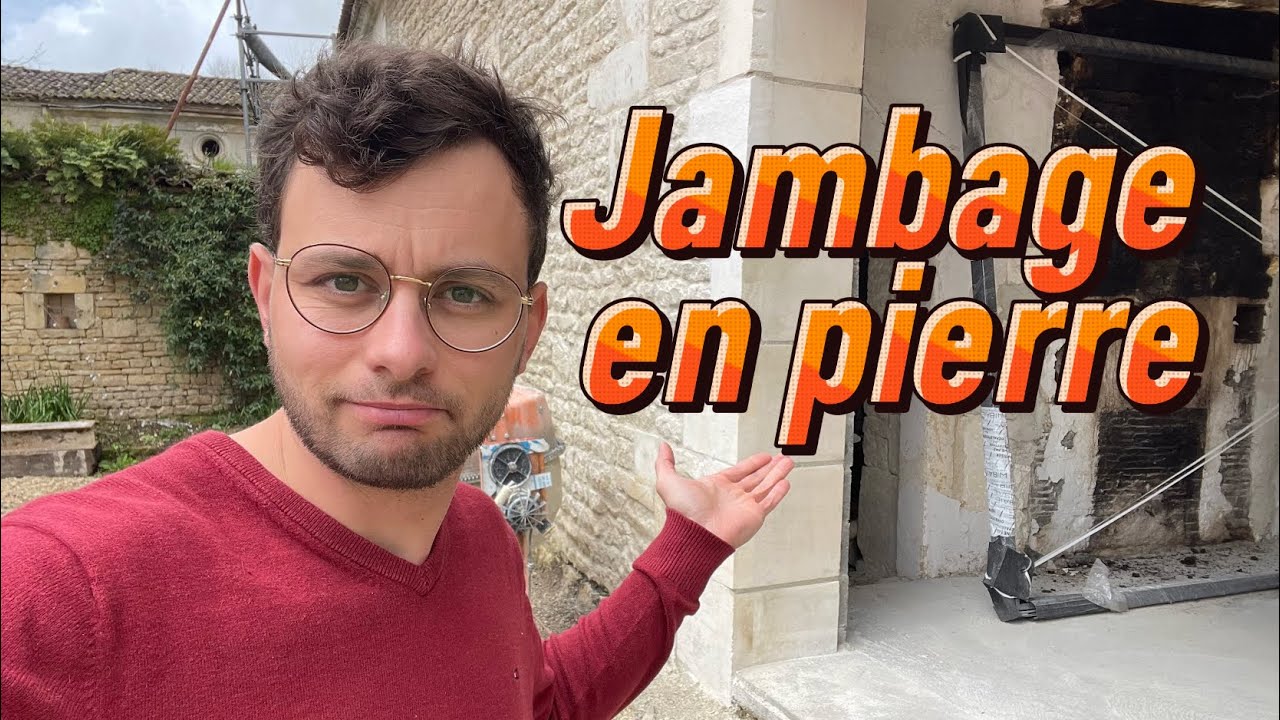 Installation de gouttières et d'un jambage en pierre de taille ! Rénovation maison en mode DIY ! 🏠