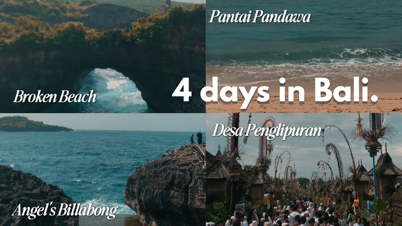 VLOG - 4 DAYS IN BALI