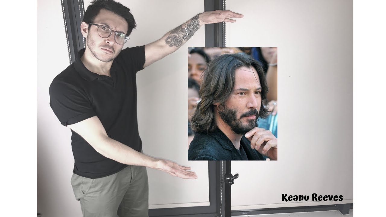Tutorial Taglio Uomo KEANU REEVES