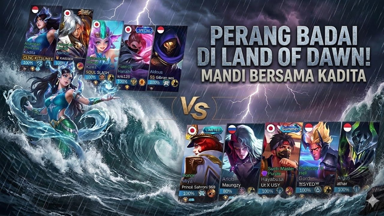 PEMANDIAN KADITA GRATIS | MOBILE LEGENDS