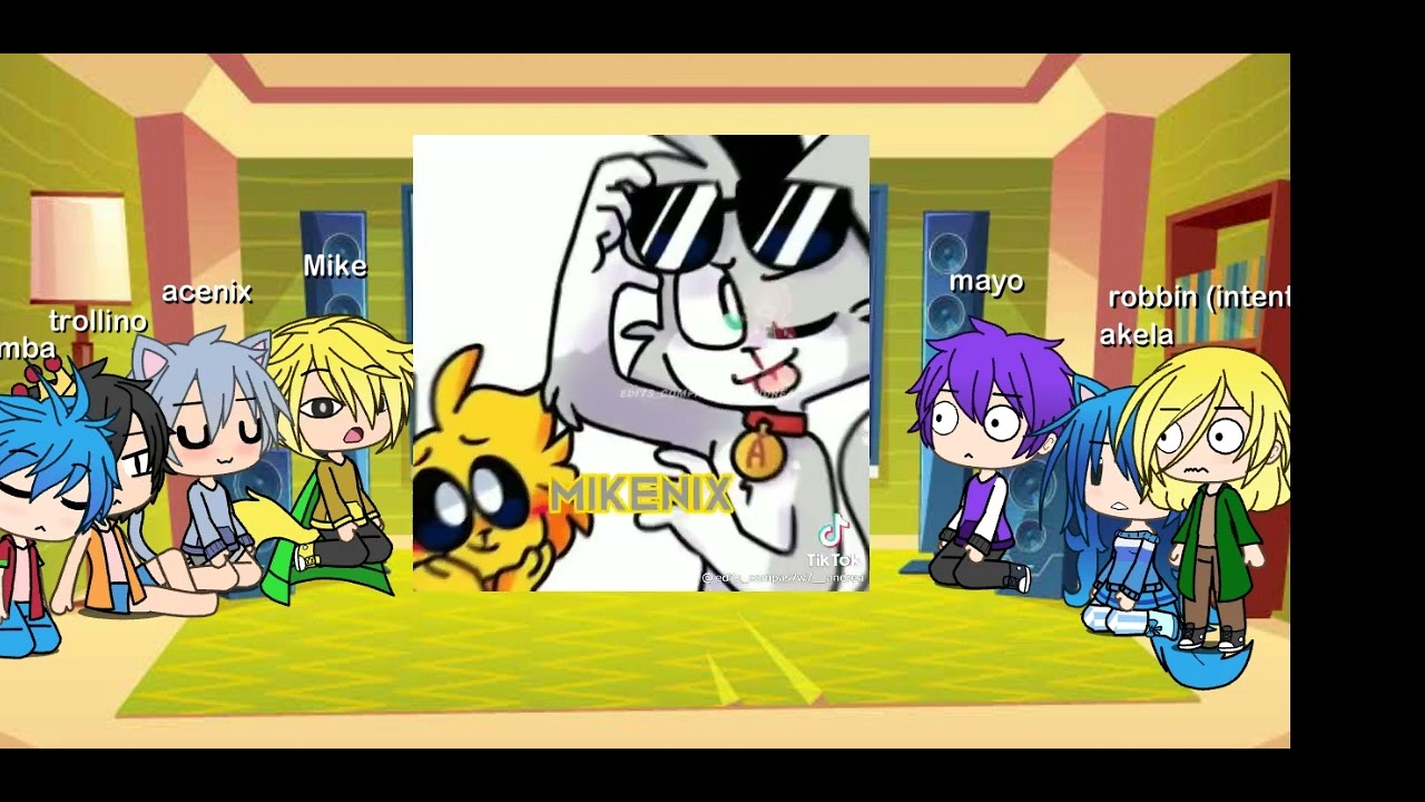 ✨⭐los compas reaccionan a mikenix #mikenix🌔