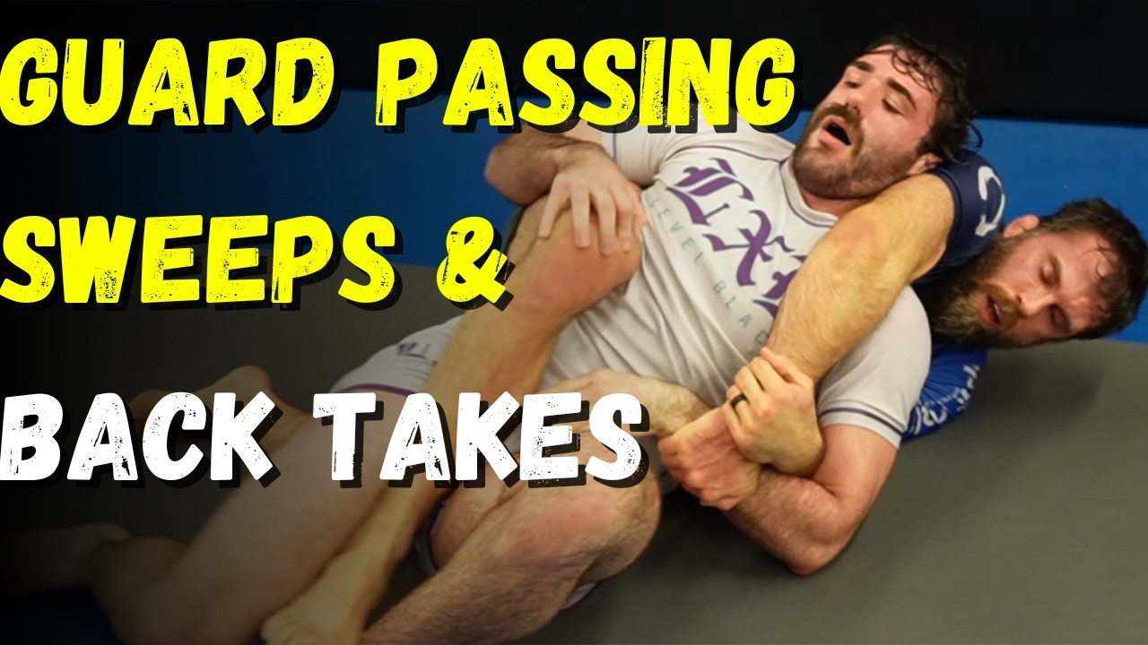 5 Rounds of No Gi BJJ Rolling with White to Black Belt