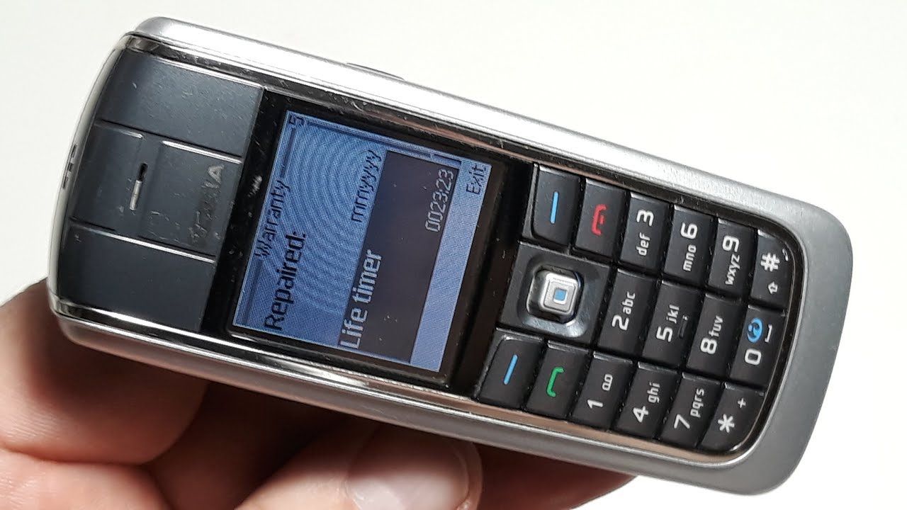 Nokia 6020 ретро телефон из Германии привоз 12.01.2019 наговорено 23 часа