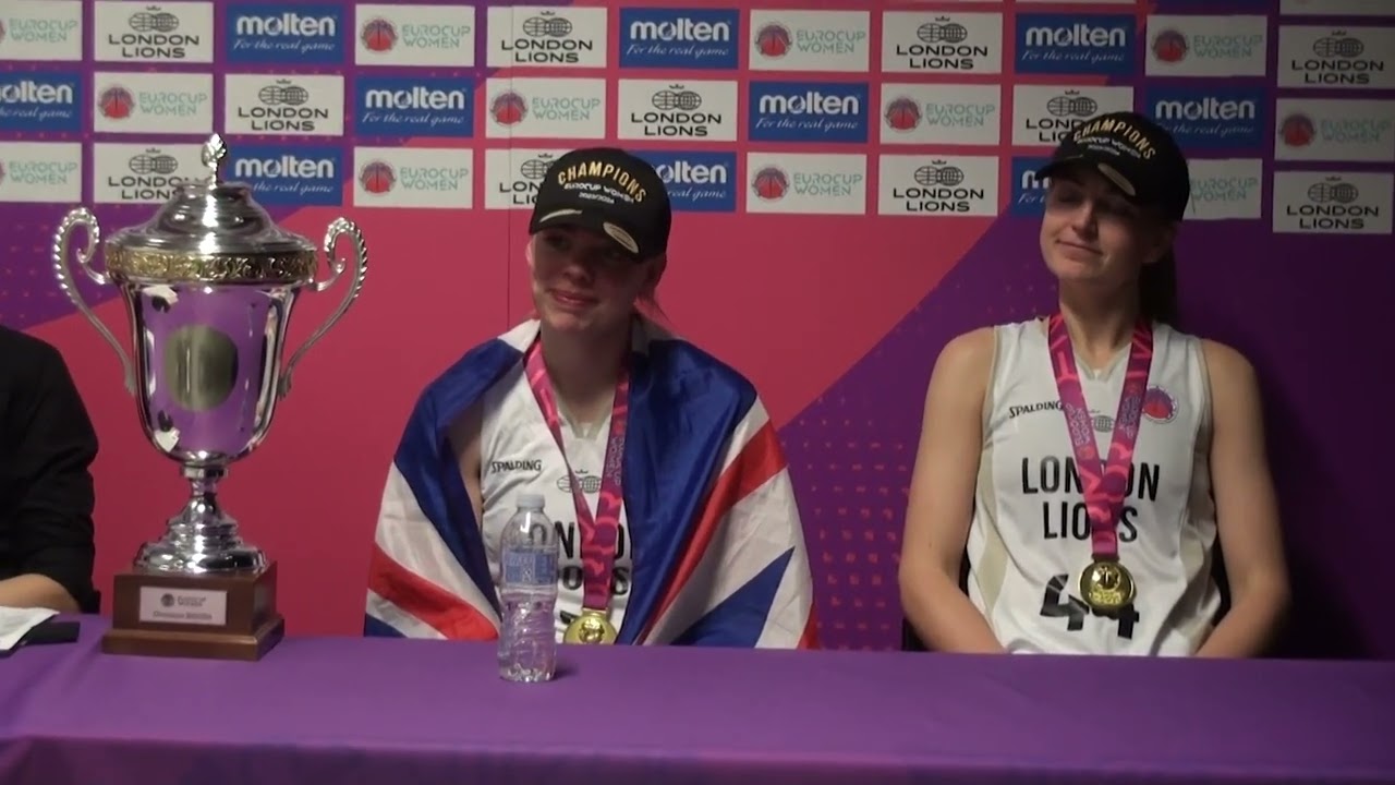 London Lions vs Besiktas - EuroCup Women Finals | Full Press Conference