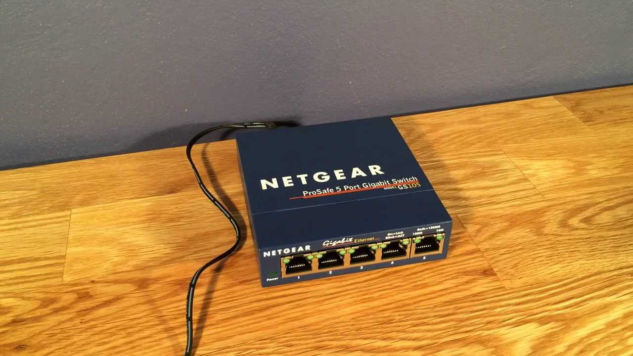 Netgear ProSafe Gigabit Switch (GS105)
