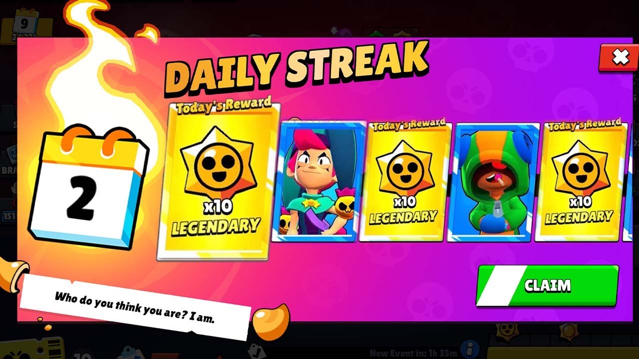 INSANE DAILY LEGENDARY GIFTS🔥 BRAWL STARS NEW UPDATE😱