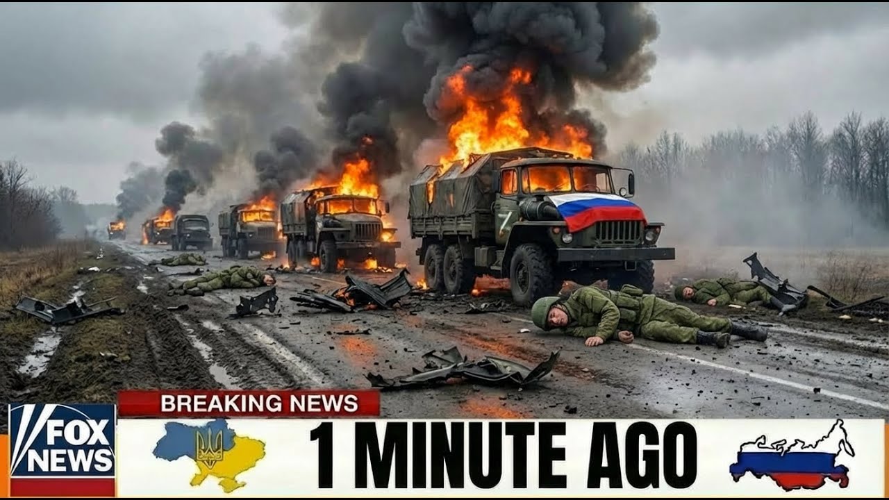 Ukraine DESTROYS Russian Convoy — Is Russia’s Supply Line Broken?