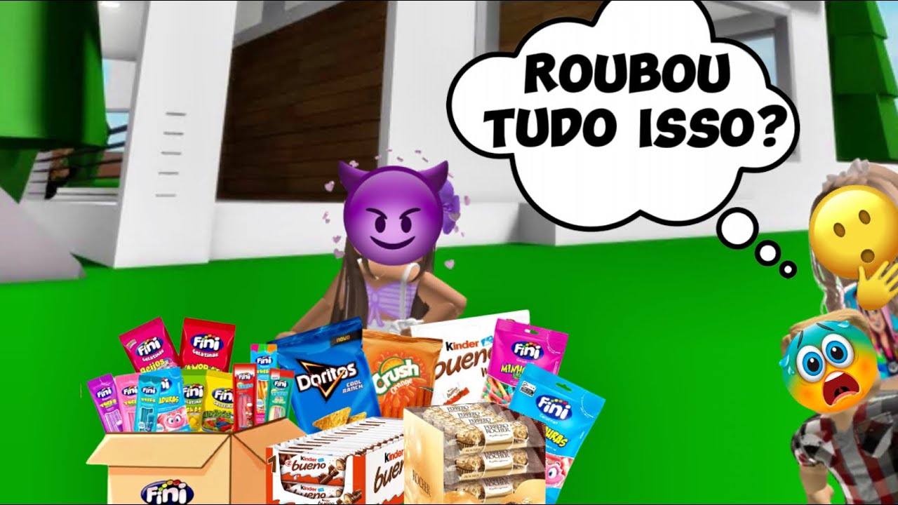 A menina malvada que ROUBAVA DOCES da doceria e se deu mal