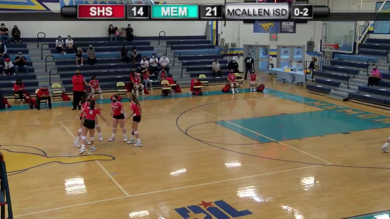 Volleyball - Sharyland HS Vs Memorial HS - 2020 | McAllen ISD
