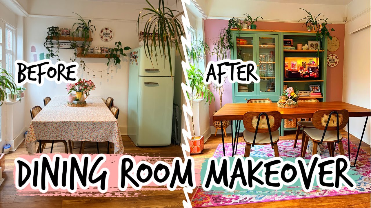 From Plain to Cottagecore ✨ Dining Room Makeover (Before & After)