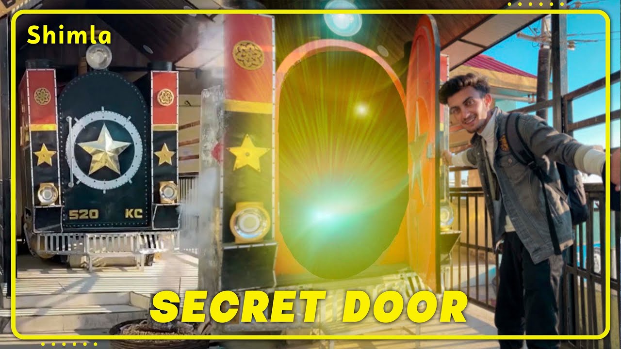 We Found A Secret Door In Shimla Old Bus Station😱| Baba Bhalku Rail Museum Shimla | Vikrant Gashwa