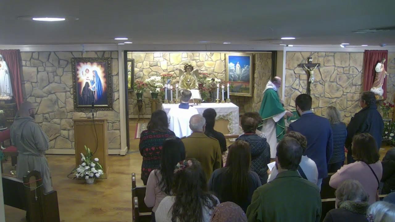 Sunday February 15, 2026 | The Rosary and Mass from The Blue Army Shrine of Our Lady of Fatima