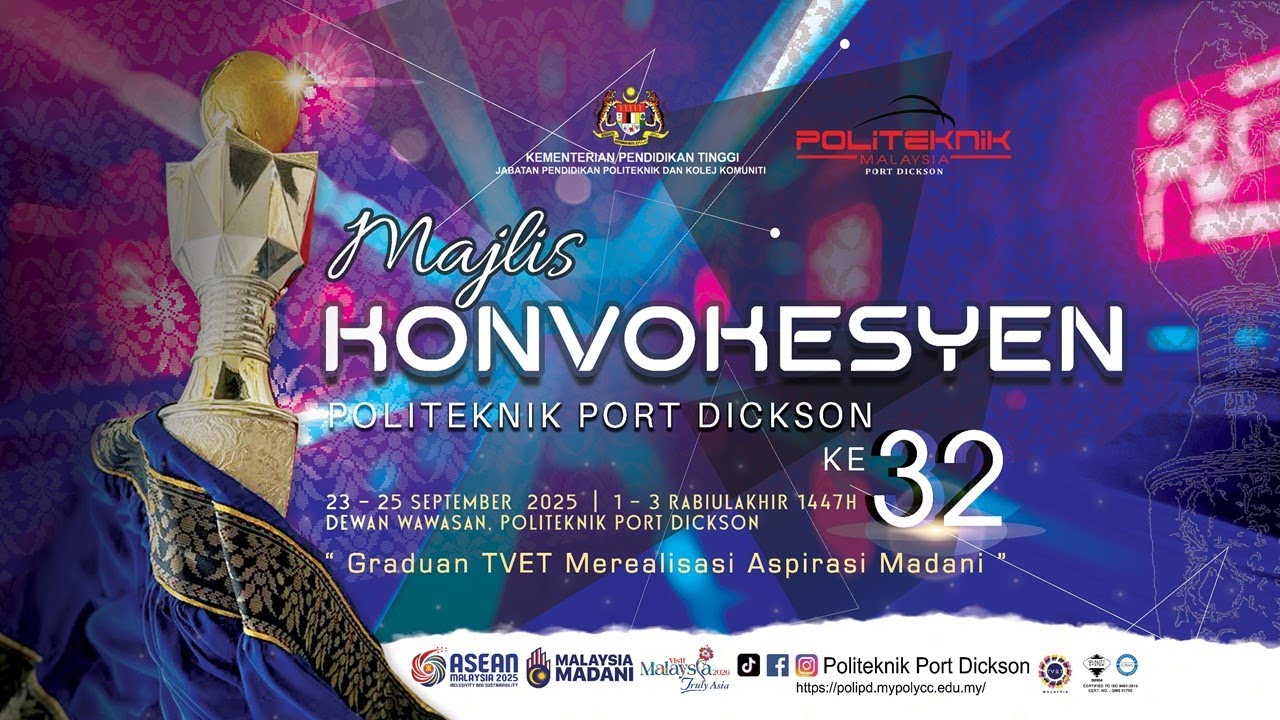 MAJLIS KONVOKESYEN POLITEKNIK PD KE-32 | SIDANG 4 | DIPLOMA KEJURUTERAAN ELEKTRIK (DET_DEP_DEG_DEQ)