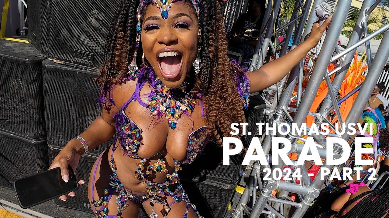 Experience the excitement of St. Thomas Carnival 2024: Adult Parade Live - Part 2