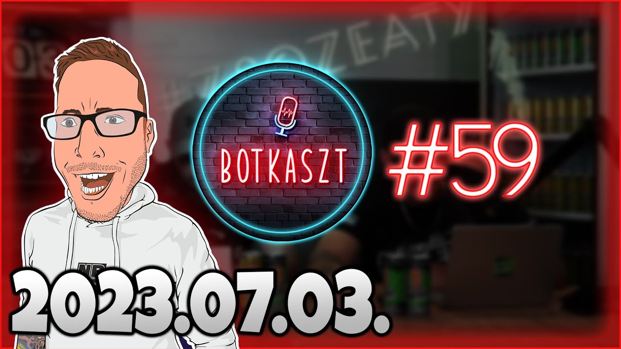 Botkaszt #59 | Horoszkópok & Időutazás (2023-07-03)