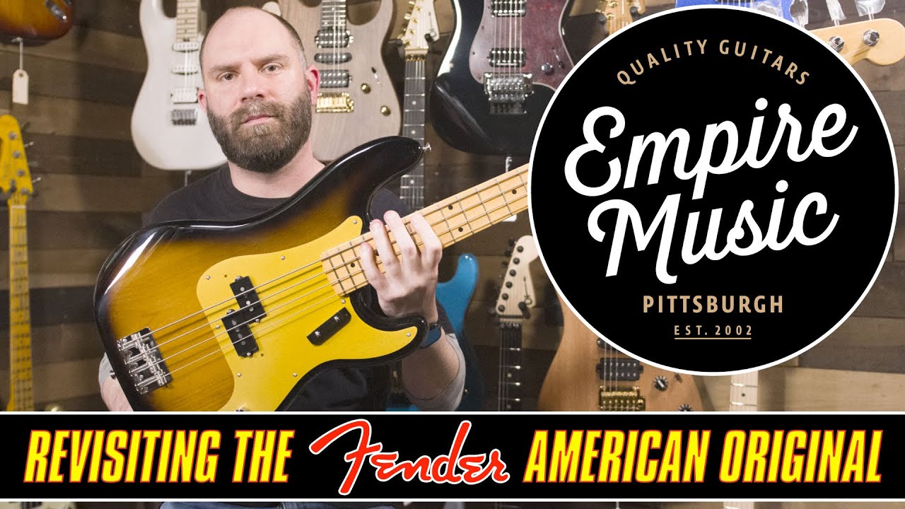 Возвращаемся к бас-гитаре Fender American Original 50-х годов P Bass — EMPIRE MUSIC