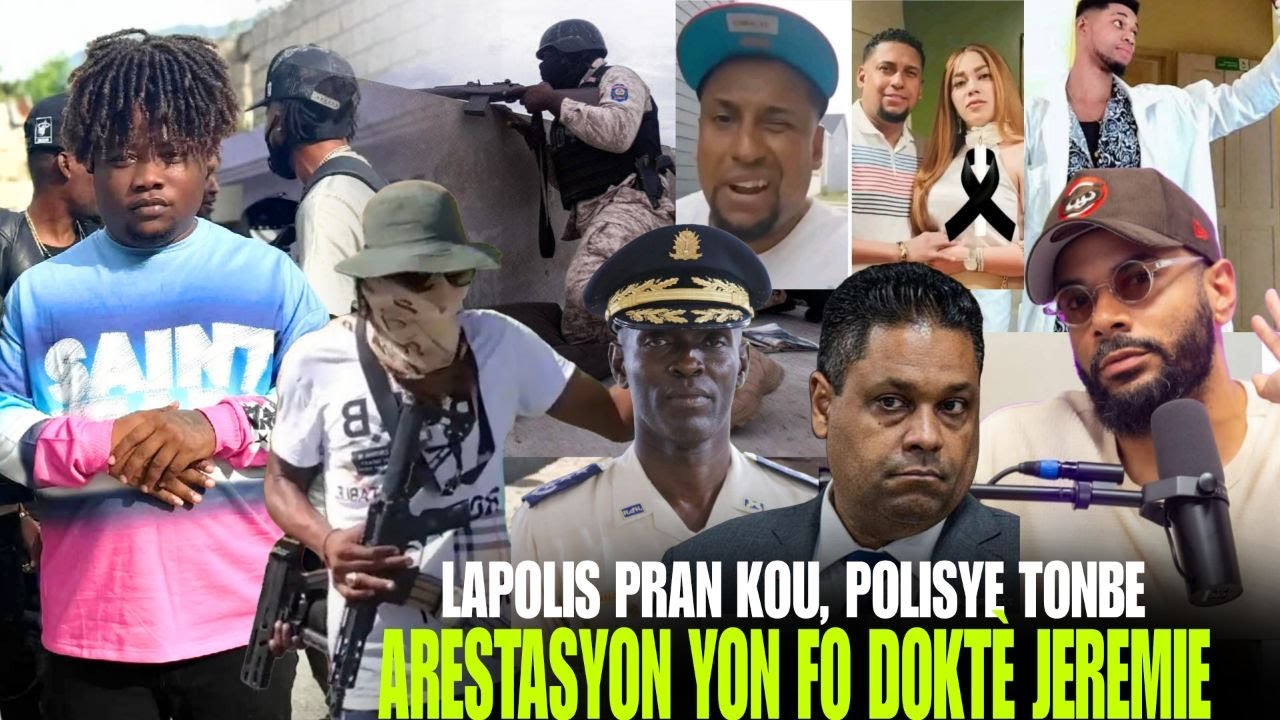 Enspektè Polis tonbe, fo doktè anba kod, plizyè bandi Savien tonbe, Arestasyonfo doktè, Kidnaping !
