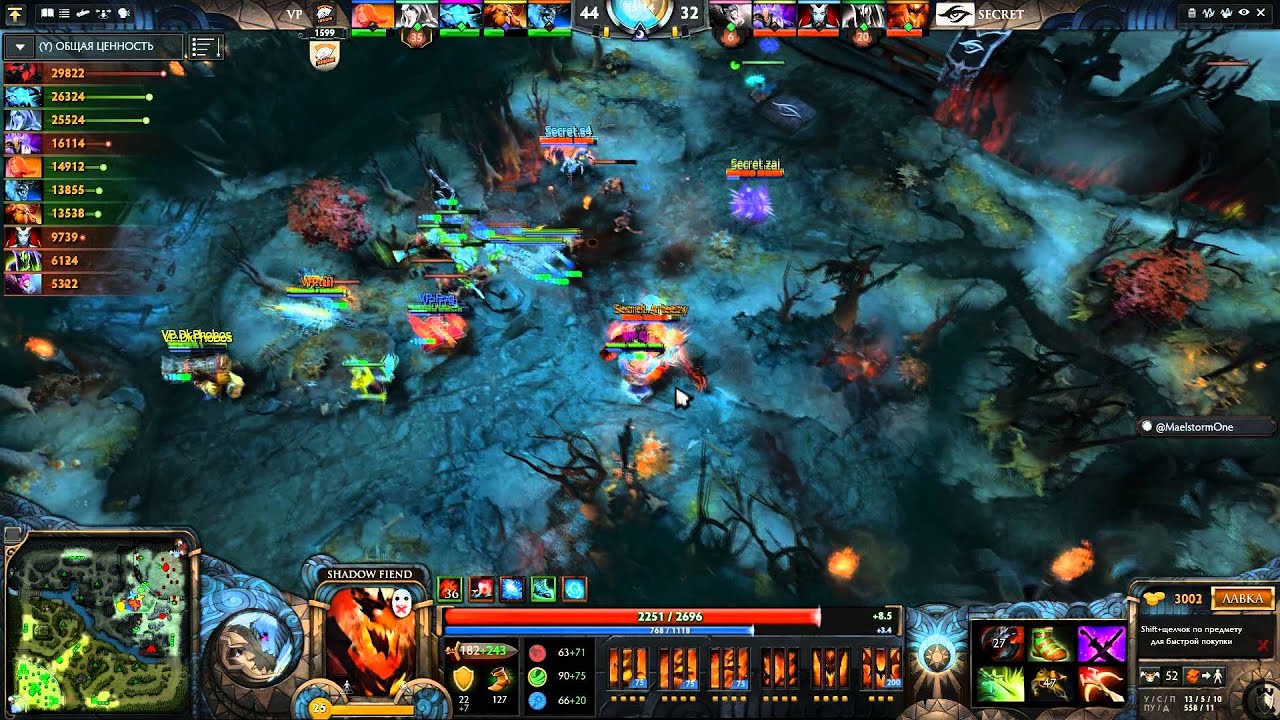 Победная драка и эмоции игроков Virtus.pro - Secret # TI2015 Main Event Highlights