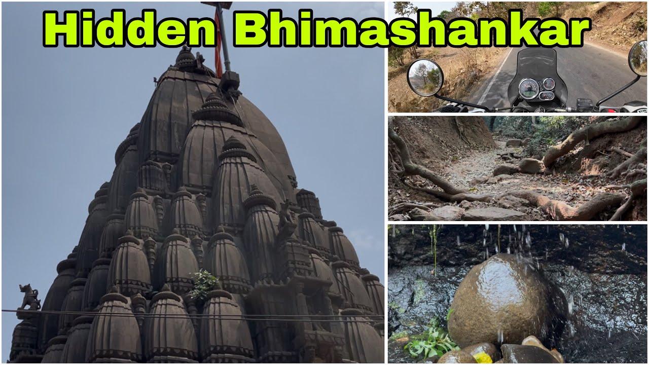 Hidden Temple Gupt Bhimashankar 😱 | Pune to Bhimashankar Epic Bike Ride 🔥 Near Pune