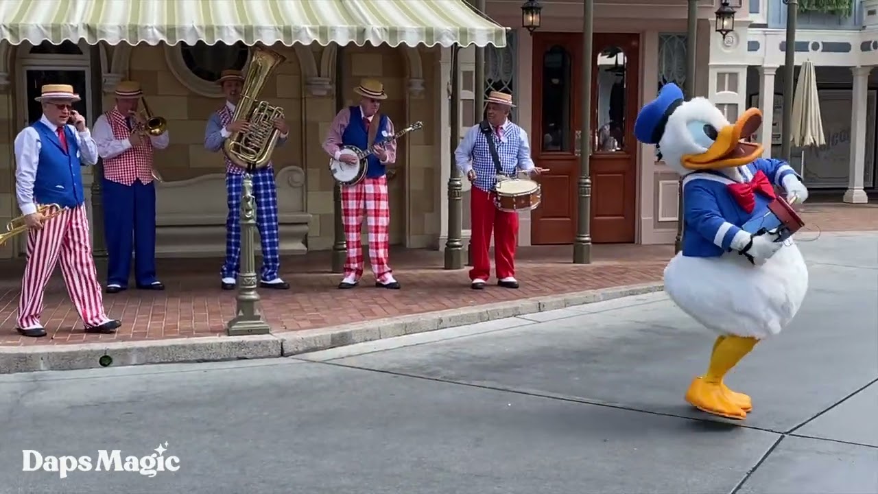 Straw Hatters with Mickey and Friends at Disneyland 4K