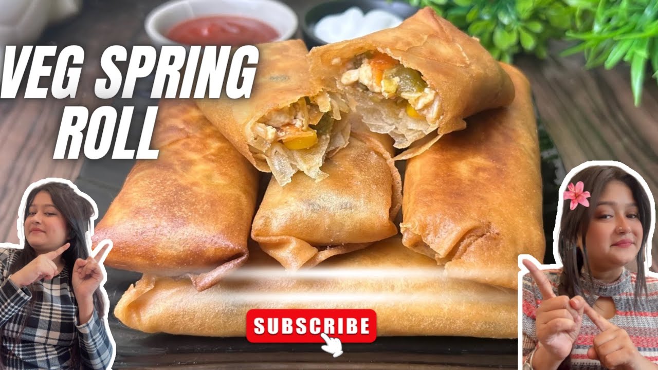 Kaise banaye Veg Spring Roll Ghar pr | Veg Spring Roll Recipe at Home | Easy Recipe