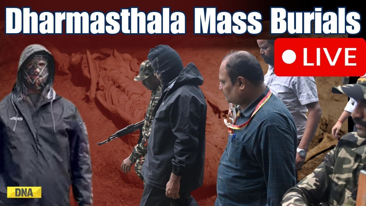 Dharmasthala Live News: Skeleton And Saree Founde | Dharmasthala Mass Burial I Breaking News