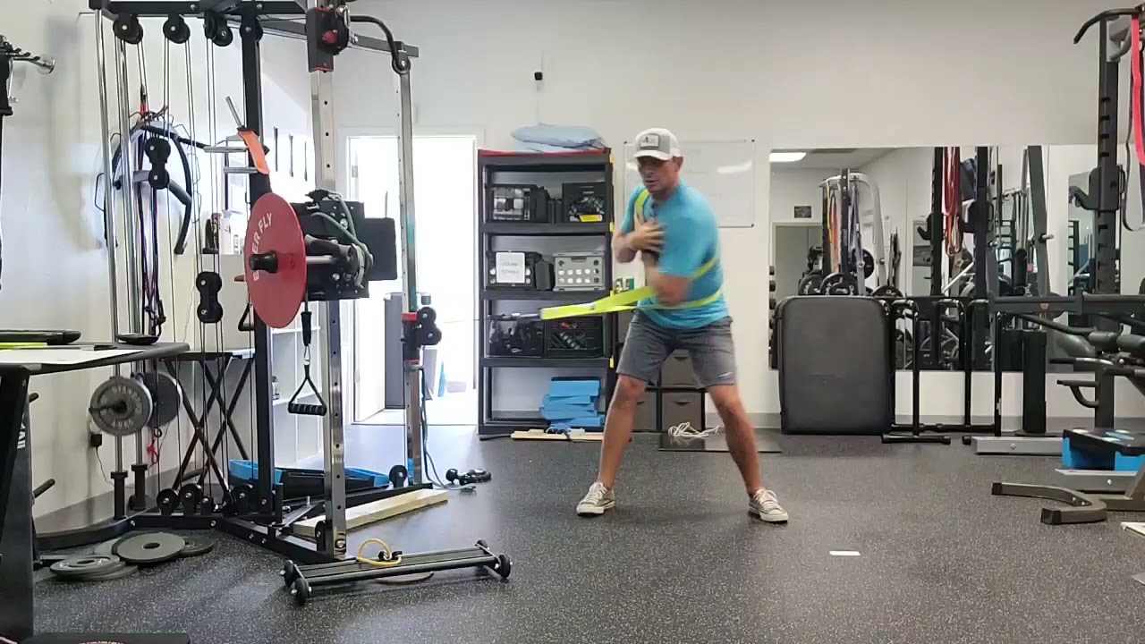 Whats that strap downswing rotations for golf